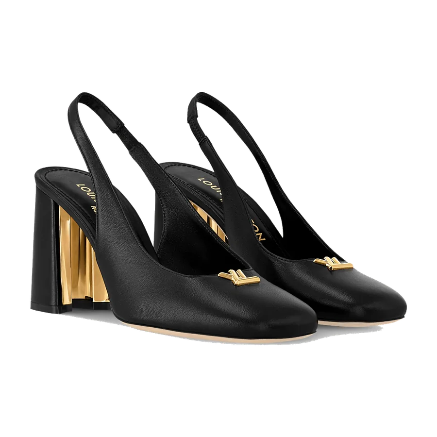 Escarpins à bride arrière Swing — Noir