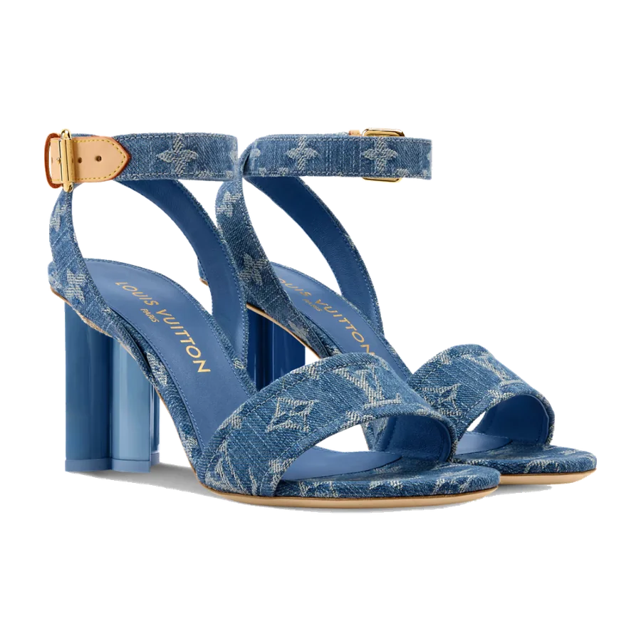 Sandale Silhouette — Bleu Denim
