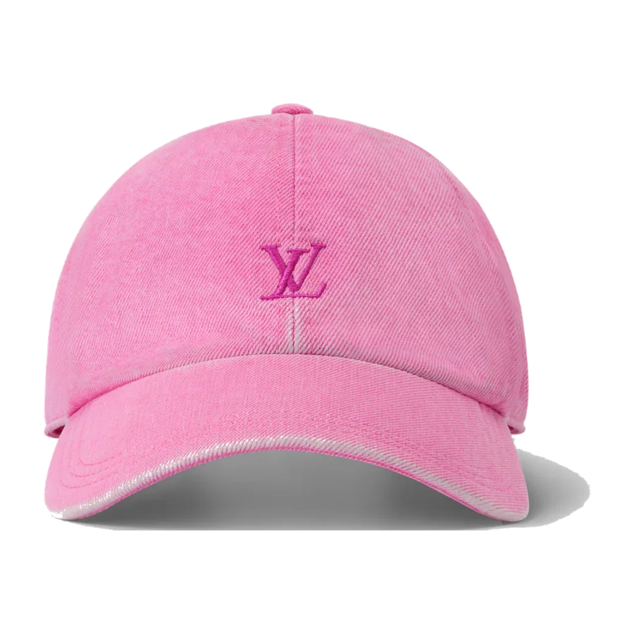 Casquette LV League délavée — Rose